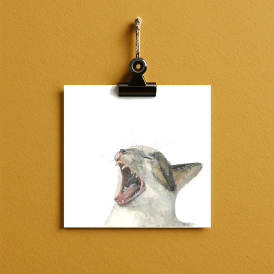 Rrawww cat#0002 - card