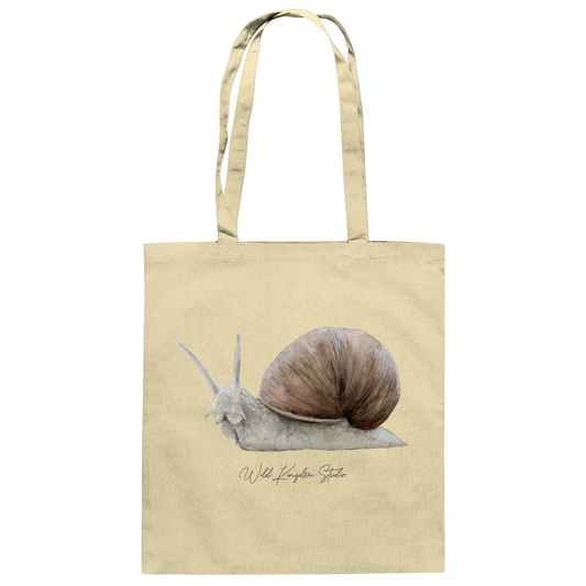 Schnecke - Baumwolltasche