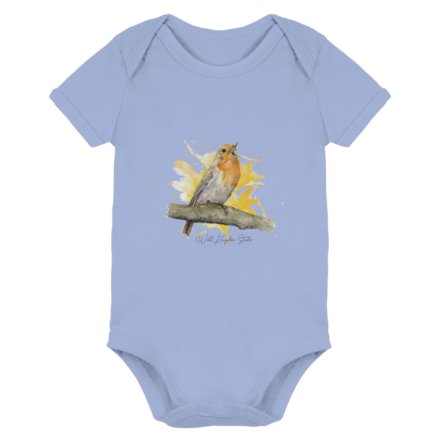 Rotkehlchen Splash - Organic Baby Bodysuit
