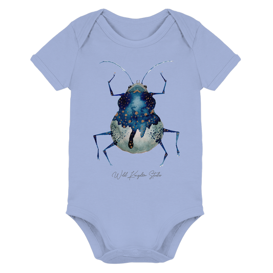 Blueberry Bug - Organic Baby Bodysuit
