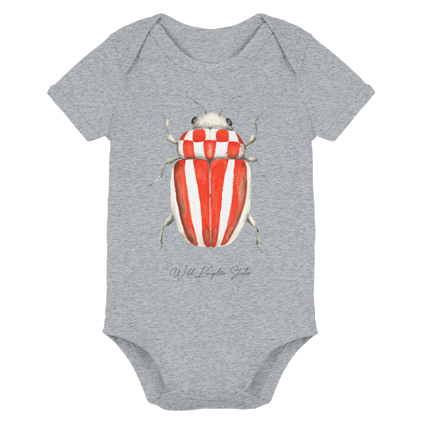 Speckflaggen Käfer - Organic Baby Bodysuit