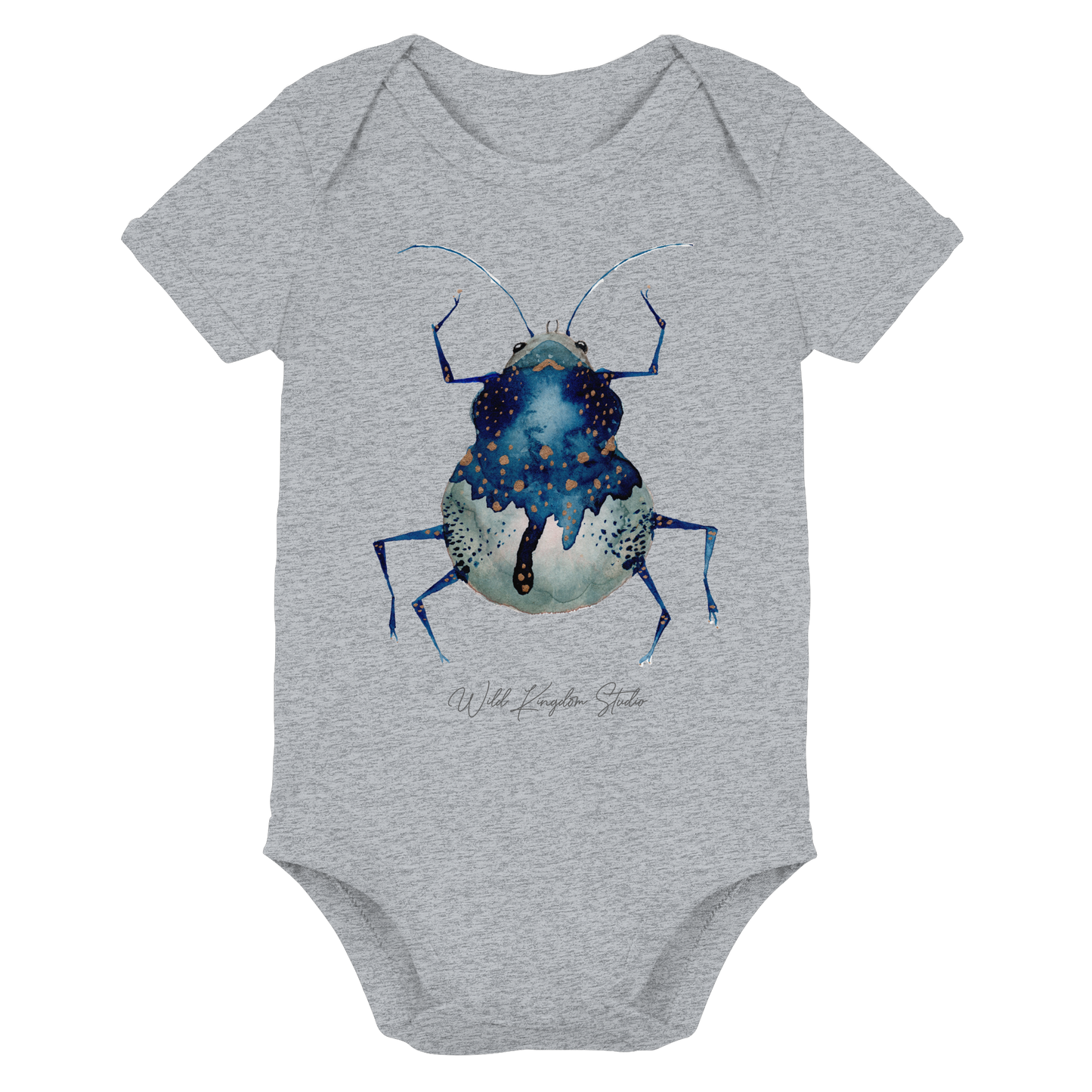 Blueberry Bug - Organic Baby Bodysuit