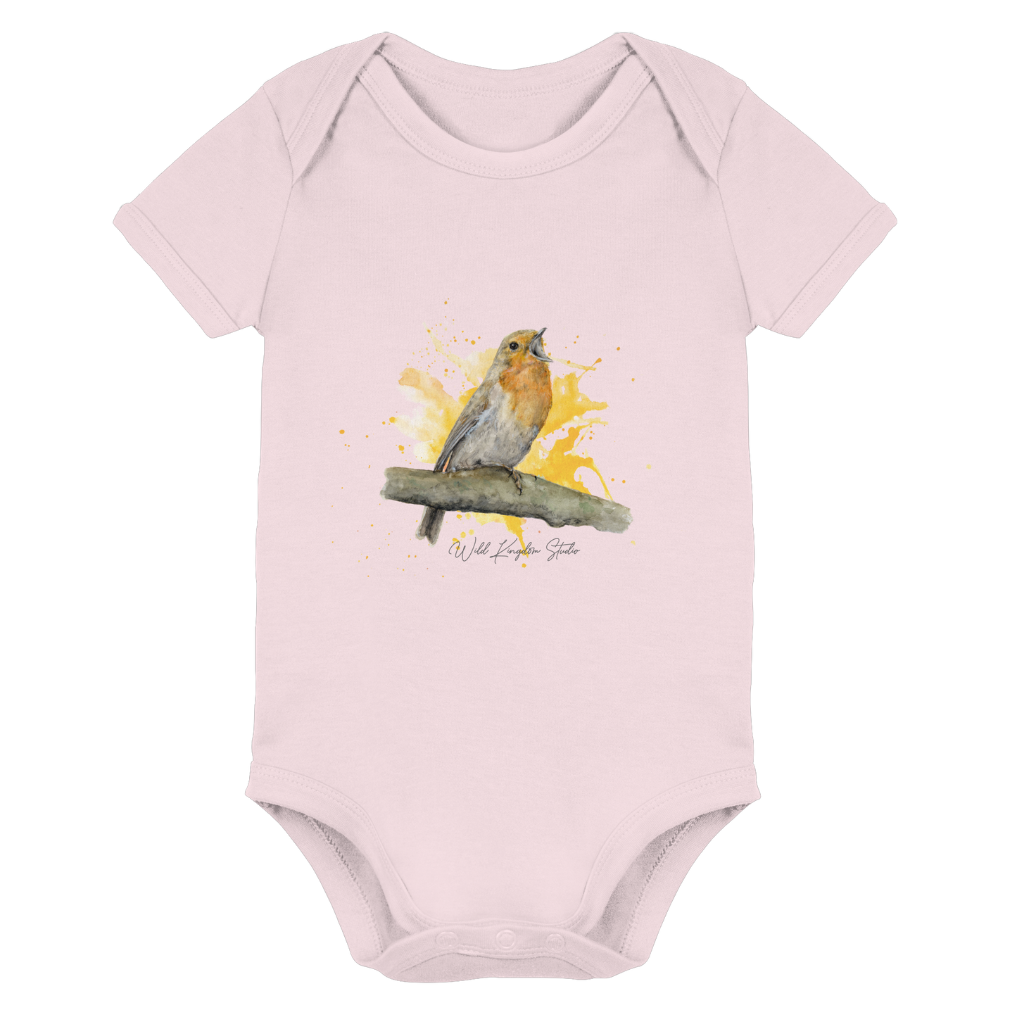 Rotkehlchen Splash - Organic Baby Bodysuit