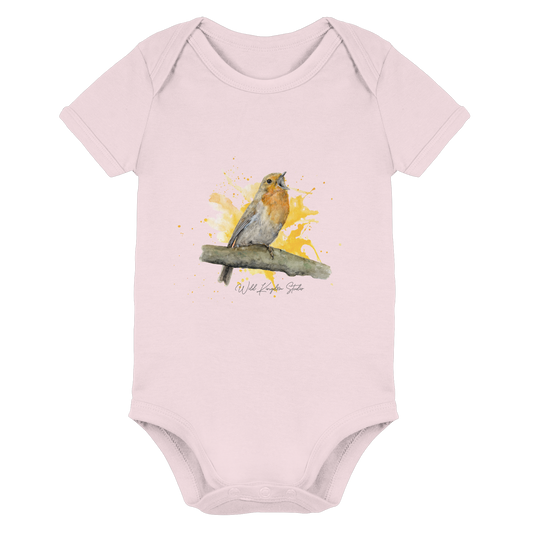 Rotkehlchen Splash - Organic Baby Bodysuit
