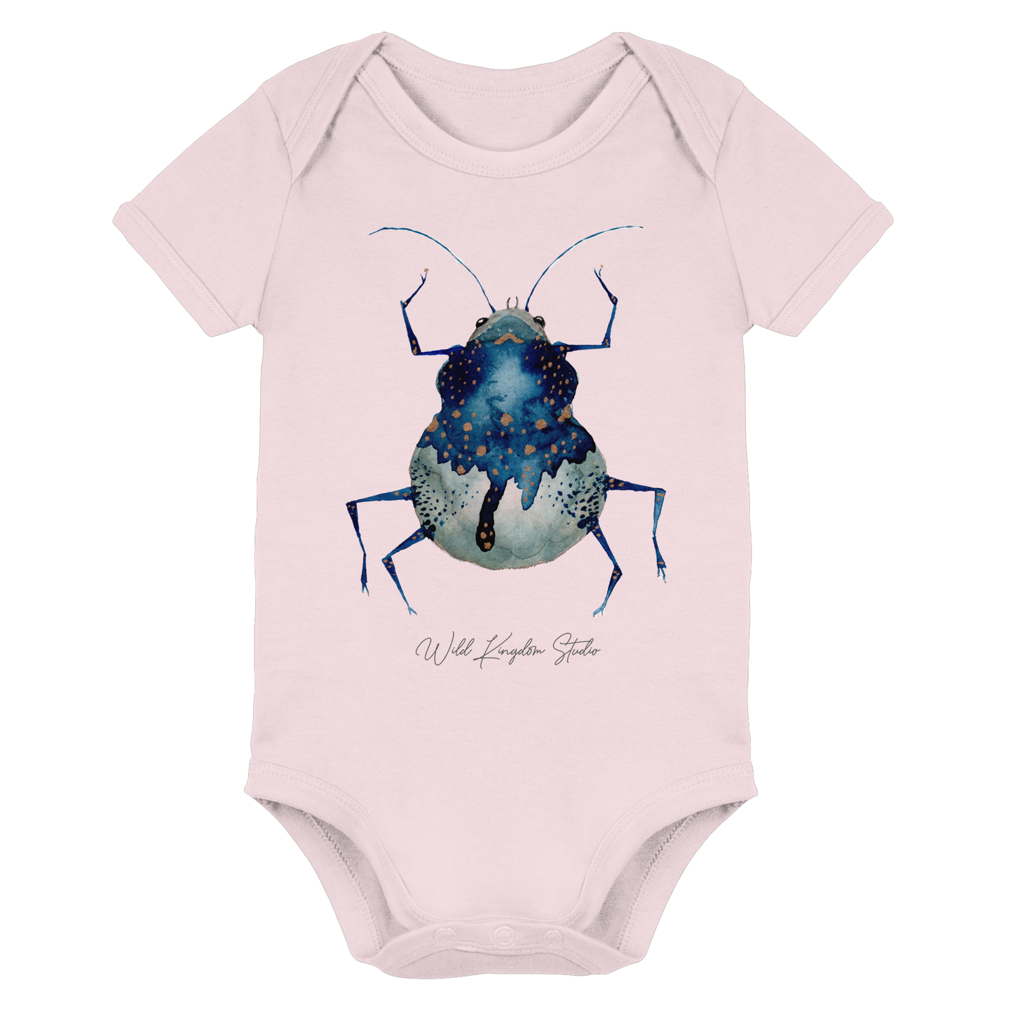 Blueberry Bug - Organic Baby Bodysuit