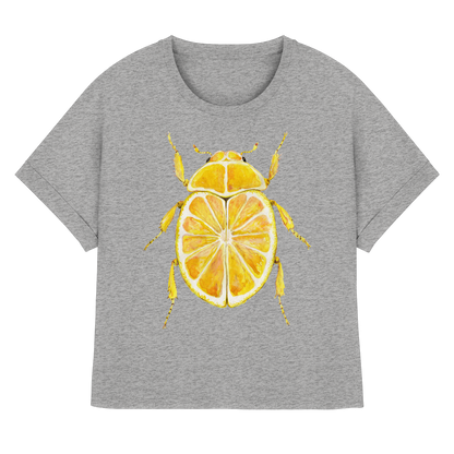 Zitronymus - Womens Organic Rolled Sleeves T-Shirt