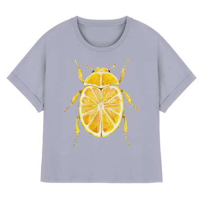 Zitronymus - Womens Organic Rolled Sleeves T-Shirt